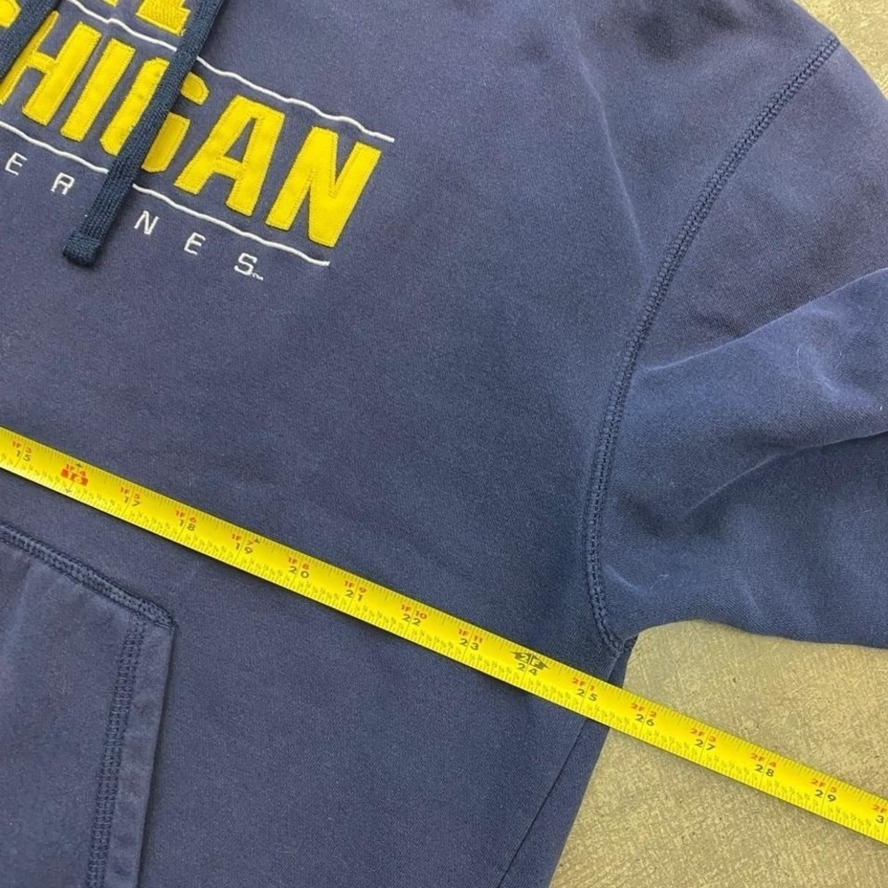 Vintage Michigan Wolverines Champion 2000s College Sportswear Hoodie Size XXL - Picture 4 of 6